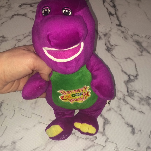 barney Toys Barney Singing Plush Stuffed Animal Poshmark
